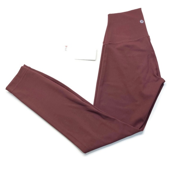 lululemon athletica Pants - NWT! LULULEMON Wunder Under Tight 25” Red Merlot 4